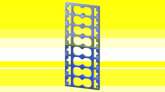 Bild von SIMATIC ET 200SP, 50 Farbkennzeichnungsschilder, Farbcode CC02, für Peripheriemodule, modulspezifisc...