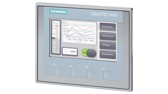 Bild von SIPLUS HMI KTP400 Basic Color PN -20...+60°C mit Conformal Coating based on 6AV2123-2DB03-0AX0 . "4"...