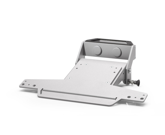 Bild von Tastaturablage für PRO-Geräte, neigungsverstellbar, IP65, RAL9006 (silber)