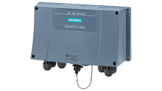 Bild von SIMATIC HMI Anschluss-Box Standard für Mobile Panels, Befestigung auf Wand, PROFINET und PROFIsafe, ...