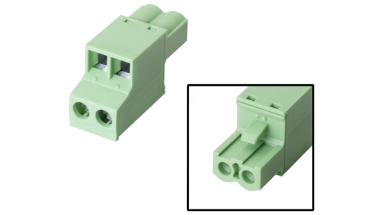 Bild von Stecker, weiblich, 2-pol.,Typ 1 Rastermaß 5,08 mm Weitere Informationen, Menge und Inhalt: siehe tec...