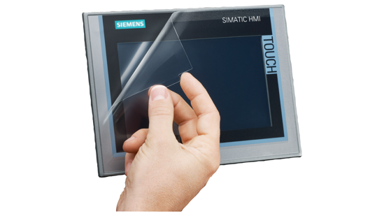 Bild von Schutzfolie 10"-Touch-Geräte, Typ 2, für KTP 1000 Basic, Thin Client 10", MP 277 10" Touch ab Erzeug...