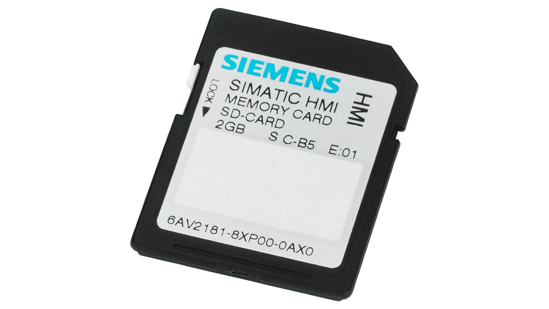 Bild von SIMATIC SD-Speicherkarte 2 GB Secure Digital Card für Geräte mit entsprechendem Steckplatz Weitere I...