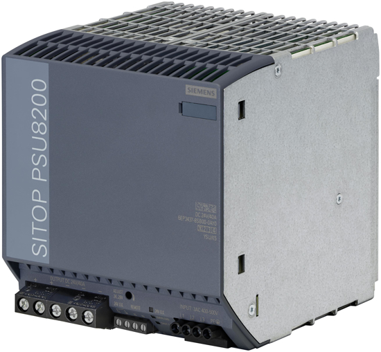 Bild von SITOP PSU8200 24 V/40 A Geregelte Stromversorgung Eingang: 3 AC 400-500 V Ausgang: DC 24 V/40 A