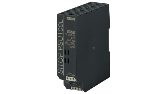 Bild von SITOP PSU100L 24 V/2,5 A Geregelte Stromversorgung Eingang: AC 120/230 V Ausgang: DC 24 V/2,5 A