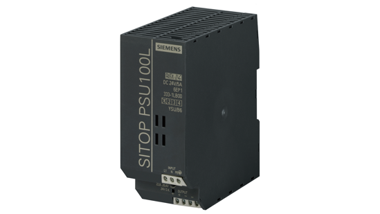 Bild von SITOP PSU100L 24 V/5 A Geregelte Stromversorgung Eingang: AC 120/230 V Ausgang: DC 24 V/5 A