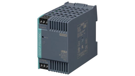 Bild von SITOP PSU100C 24 V/3,7 A Geregelte Stromversorgung Eingang: AC 120-230 V (DC 110-300 V) Ausgang: DC ...