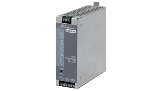 Bild von SITOP PSU100E 48 V/5 A Geregelte Stromversorgung Eingang: AC 120 / 230 V Ausgang: DC 48 V/5 A