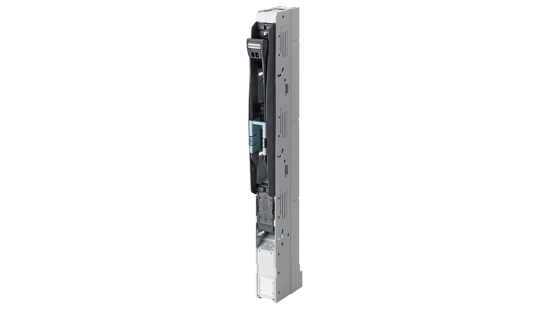 Bild von Sicherungslasttrennleiste 3-polig schaltbar, Gr. 00 I=160A, U=AC 690V Flachanschluss M8 für Kabelsch...