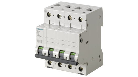 Bild von Leitungsschutzschalter 400V 10kA, 4-polig, C, 16A