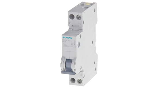 Bild von Leitungsschutzschalter 230V 6kA, 1+N-polig/1TE, N links C 40A