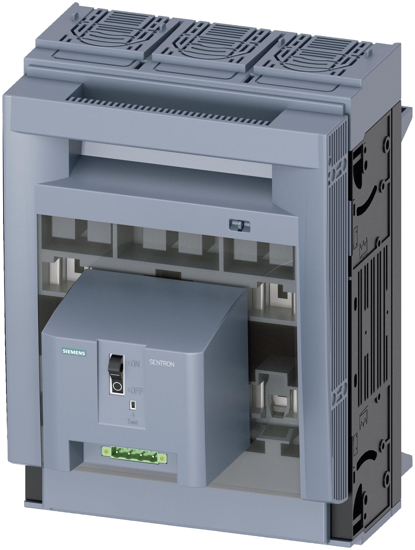 Bild von SENTRON, Sicherungslasttrennschalter 3NP1, 3-polig, NH2, 400 A, für Sammelschienensystem Rittal 60mm...