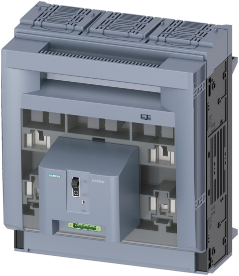 Bild von SENTRON, Sicherungslasttrennschalter 3NP1, 3-polig, NH3, 630 A, für Sammelschienensystem Rittal 60mm...