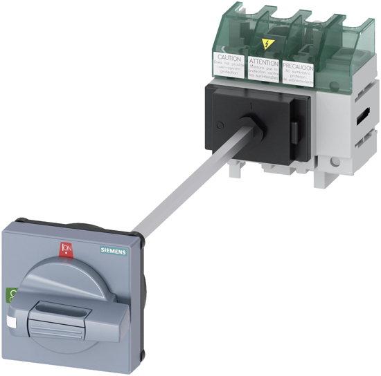 Bild von SENTRON, Lasttrennschalter 3LD5 UL, Hauptschalter, 4-polig , approbiert nach UL489, UL508 und IEC609...