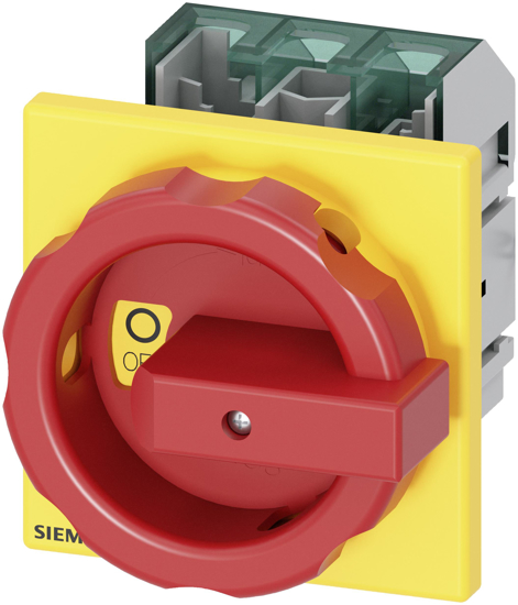 Bild von SENTRON, Lasttrennschalter 3LD5 UL, Not-Aus-Schalter, 3-polig, approbiert nach UL489, UL508 und IEC6...