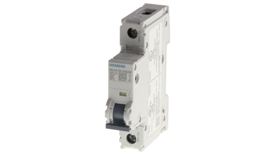 Bild von Leitungsschutzschalter 240V 14kA, 1-polig, C, 13A, T=70mm nach UL 489, gleiche Polarität