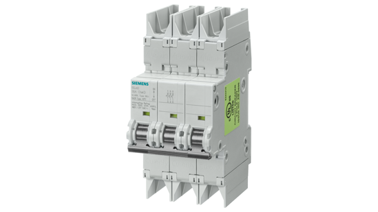 Bild von Leitungsschutzschalter 10kA, 3-polig, D, 13A nach UL 489-480Y/277V