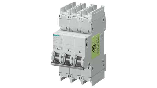 Bild von Leitungsschutzschalter 240V 14kA, 3-polig, C, 35A, T=70mm nach UL 489