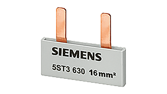 Bild von Stiftsammelschiene, 16mm2 Anschluss: 2x 1-phasig berührungssicher