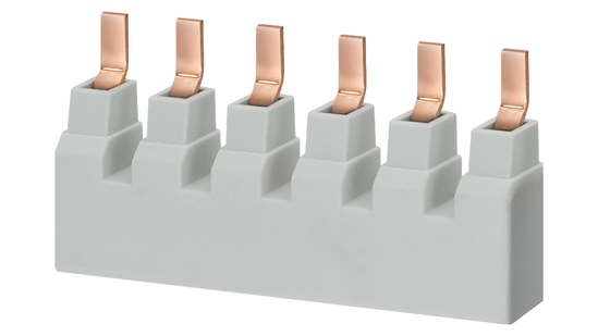 Bild von Stiftsammelschiene, 16mm2 Anschluss: 6x 3-phasig nach UL 489,480Y/277V für LS 5SJ4...-.HG