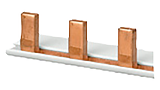 Bild von Stiftsammelschiene 1-phasig+HS, 1016mm lang berührungssicher, 18mm2 ohne Endkappen, nach UL 508